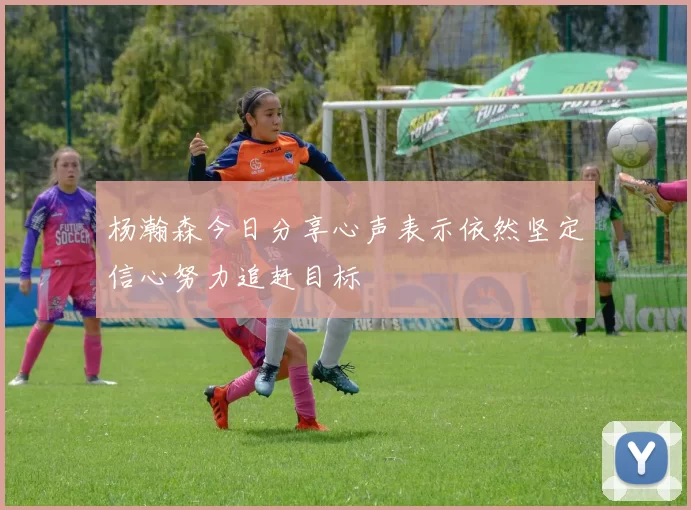 杨瀚森今日分享心声表示依然坚定信心努力追赶目标