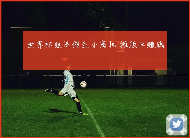 世界杯经济催生小商机 摊贩忙赚钱