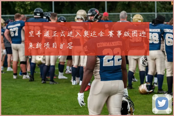 空手道正式进入奥运会 赛事版图迎来新项目扩容