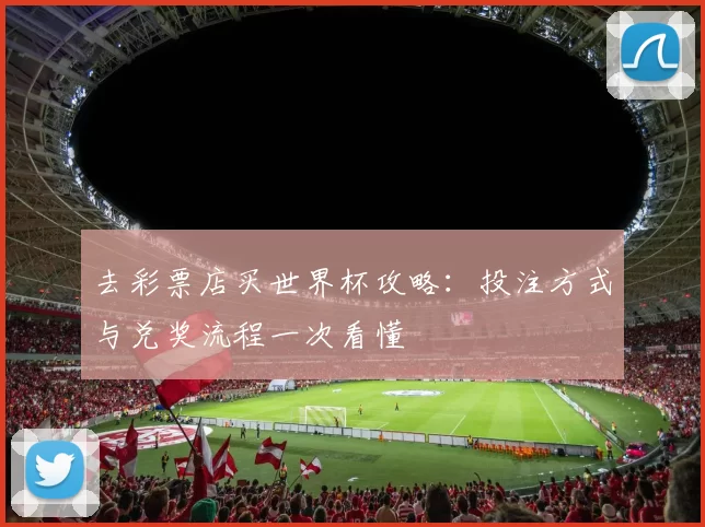 去彩票店买世界杯攻略：投注方式与兑奖流程一次看懂